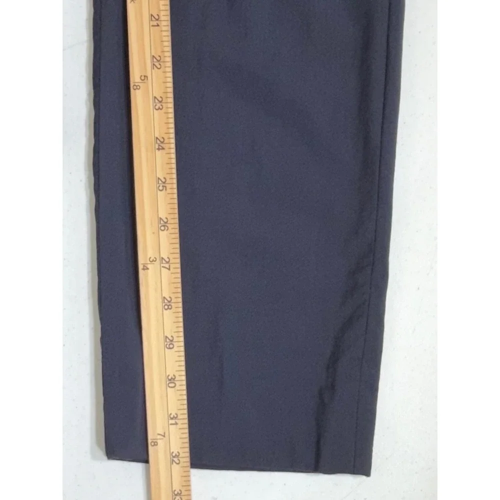 Banana Republic Dress Pants 32x34 (33x32) Navy Modern Slim Fit Italian Wool READ